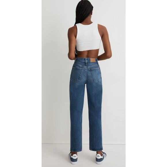 Madewell The Perfect Vintage Straight Jean Size 26 in Mayfield Wash - Picture 4 of 14